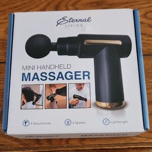 Black Mini Handheld Massager
